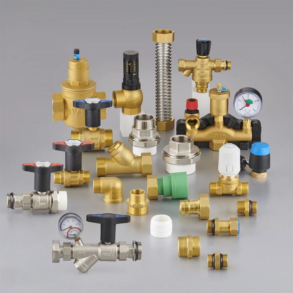 Brass Temperature-sensing Lockable Ball Valve high quality